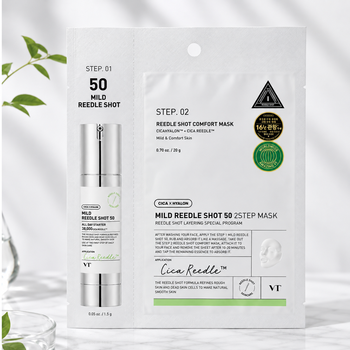 VT Reedle Shot 50 2-Step Mask